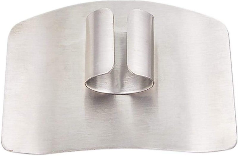 ReNext 2-PACK Stainless Steel Finger Guard for Slicing & Cutting Protector to Avoid Accidents when Chopping and Dicing Useful Kitchen Tool Gadget - Image 2